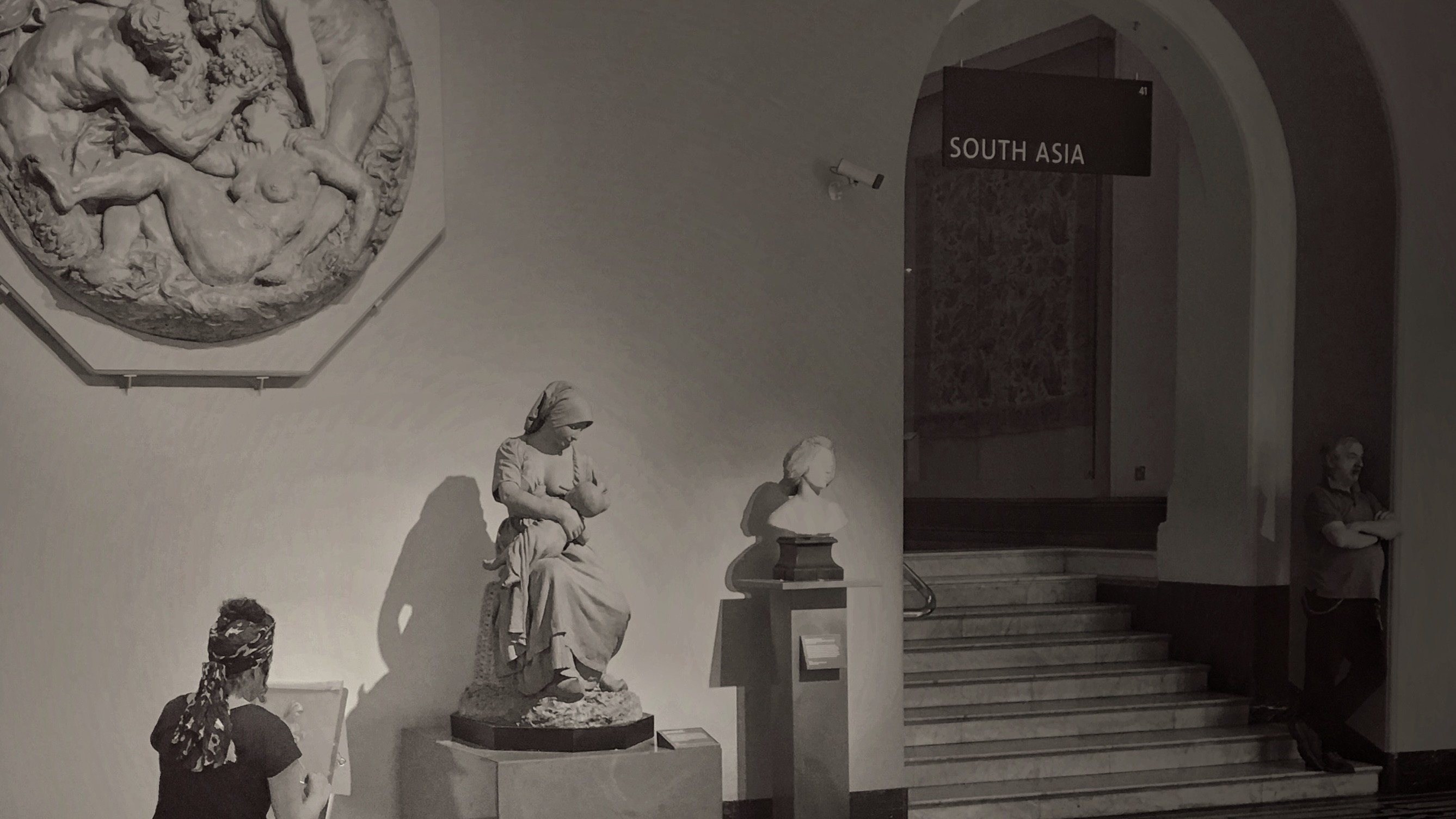 Drawing at the VandA